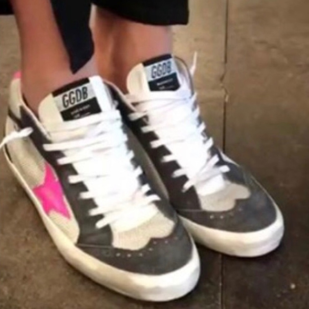 SOLD NIB GOLDEN GOOSE ICE PINK MID STAR 40/10 - Picture 5 of 5